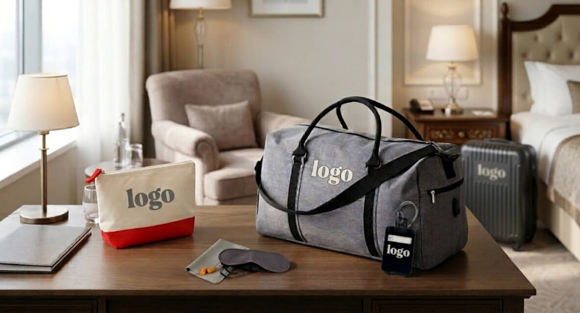 Trousse Voyage Personnalisée - Trousse Voyage Publicitaire | Pandacola
