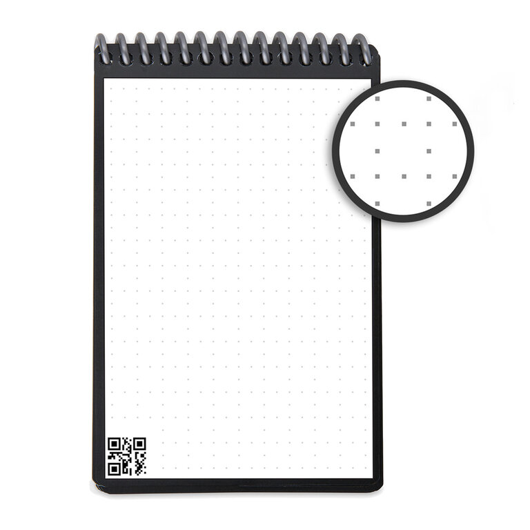 Carnet numérique publicitaire A6 36 pages | Rocketbook® - Mini Clean | pandacola - 2
