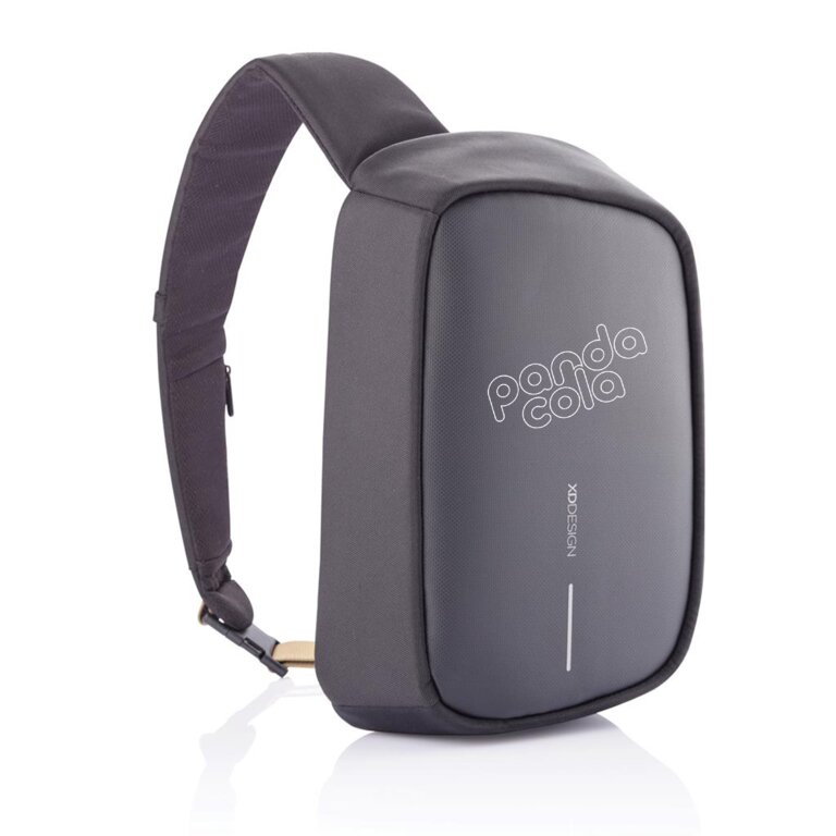 Sac bandoulière publicitaire anti-vol avec protection anti-RFID - Bobby Sling | pandacolach