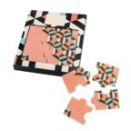Puzzle en chocolat blanc 4 pièces personnalisable - Tabi | pandacola - thumb