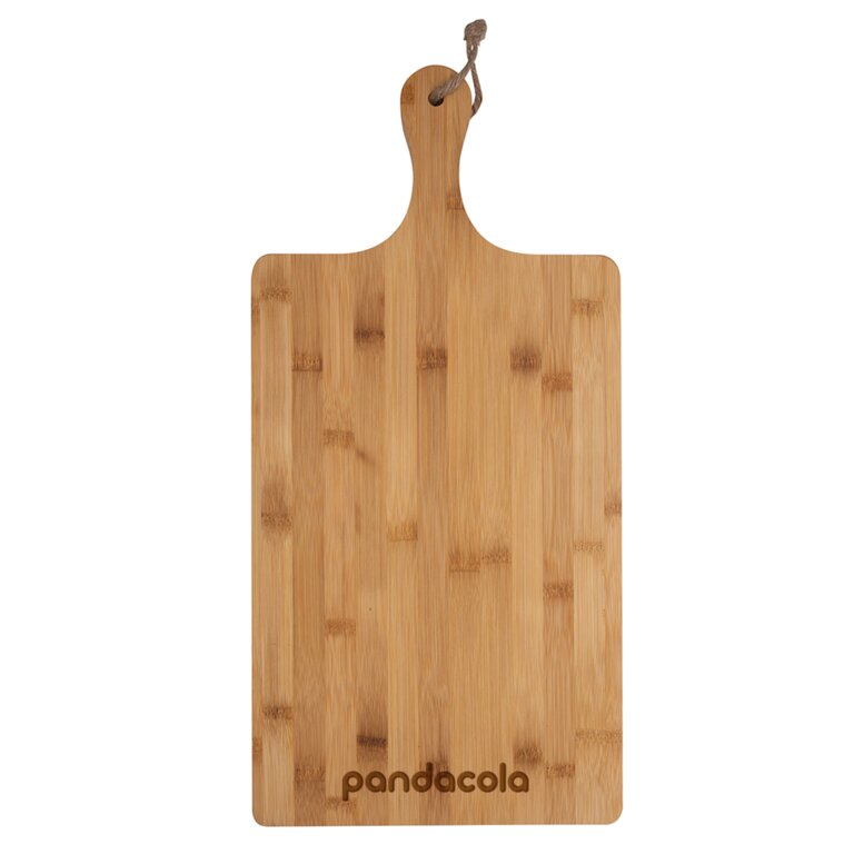 Planche de service rectangulaire personnalisable en bambou - Diest | pandacola