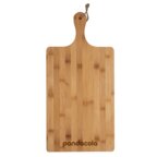 Planche de service rectangulaire personnalisable en bambou - Diest | pandacola - thumb - 1