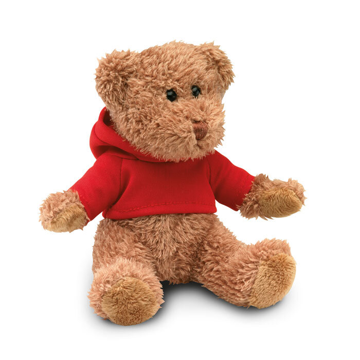 Ours en peluche personnalisé avec sweat à capuche - Teddy | pandacola