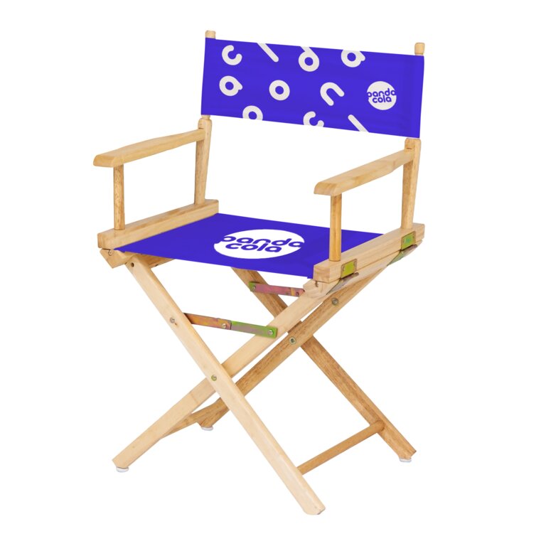 Chaise de réalisateur personnalisable en sublimation - Cut | pandacolach