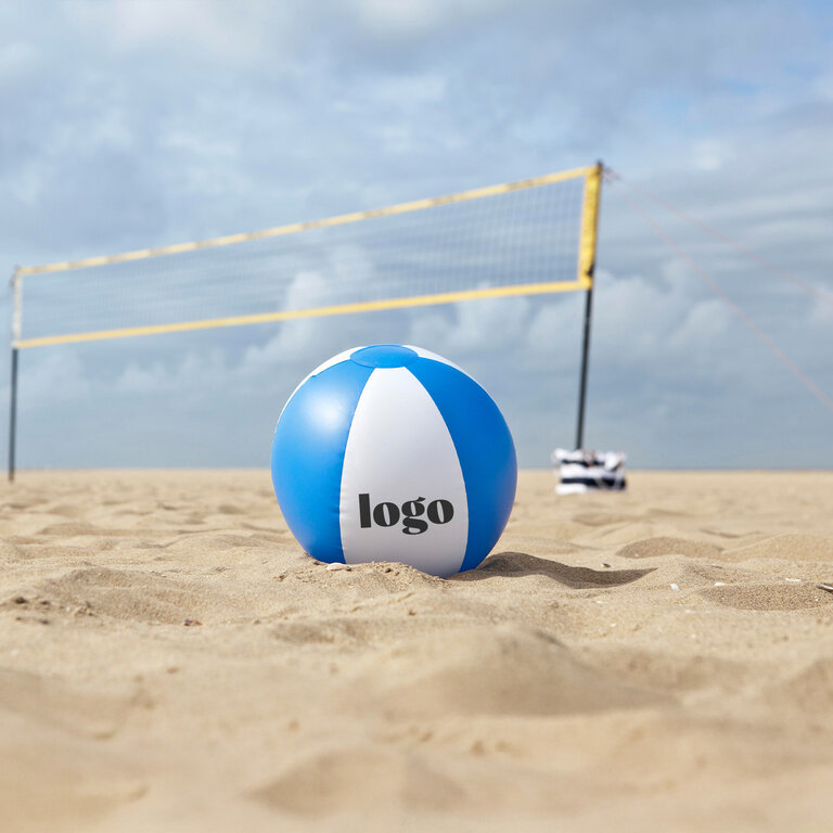 Ballon de plage personnalisé gonflable rayé - Nataninio | pandacola