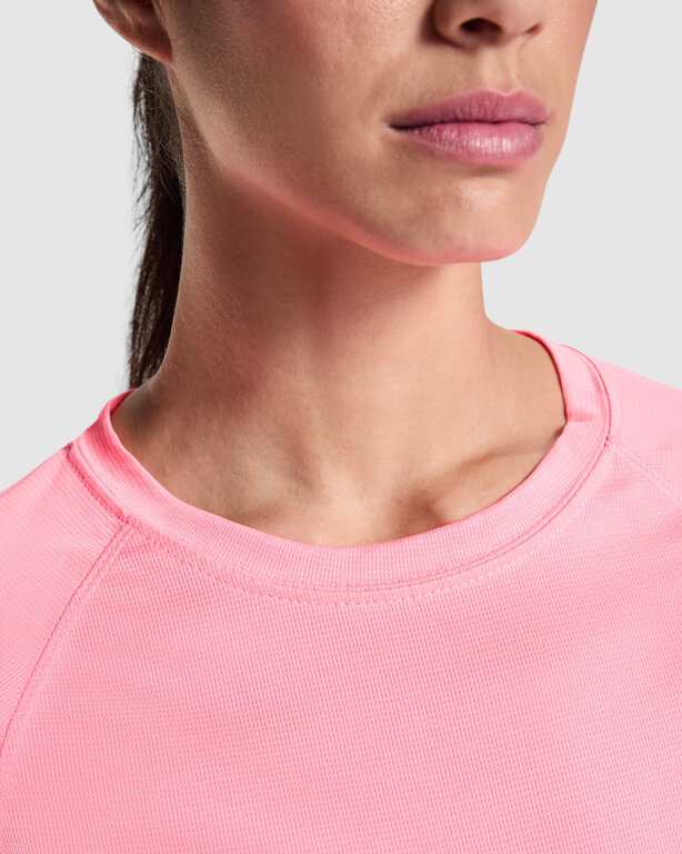 T-shirt de sport publicitaire femme à manches courtes 135 gr/m² - Nara | pandacola - 3