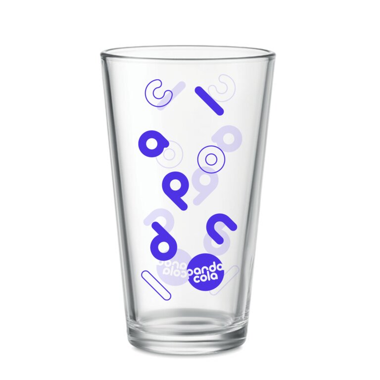 Verre personnalisable en forme conique 300 ml - Bopu | pandacolach