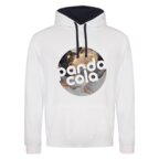 Sweat shirt bi-color à capuche unisexe personnalisable en coton 280 gr/m² | JUST HOODS® AWDis - Varsity | pandacolach - thumb - 2