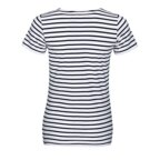 T-shirt publicitaire à rayures colorée en coton 150 gr/m² - Miles | pandacola - thumb - 1