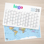 Calendrier de banque publicitaire rigide Made In France 65x40,5 cm - Mapy | pandacolach - thumb - 2