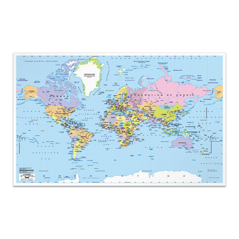 Calendrier de banque publicitaire rigide Made In France 65x40,5 cm - Mapy | pandacolach - 1