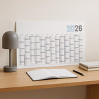 Calendrier de banque publicitaire rigide Made In France 65x40,5 cm - Mapy | pandacolach - thumb - 3