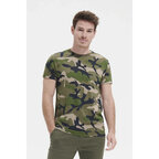 T-shirt camouflage personnalisable en coton 150 gr/m² - Camo | pandacola - thumb