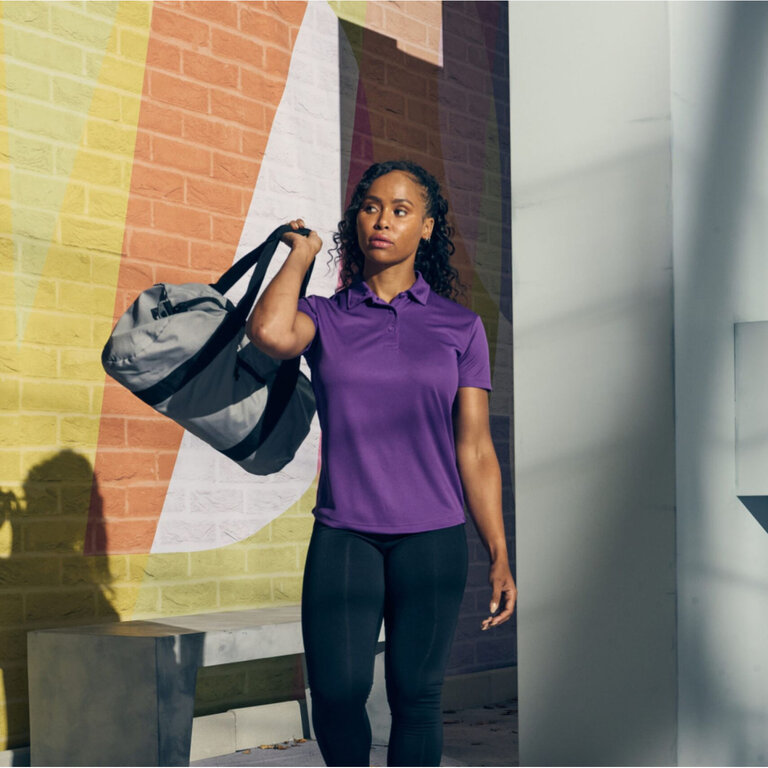 Polo respirant personnalisé en polyester 140 gr/m² | JUST COOL AWDIS® - Boston Couleur Femme | pandacola - 1