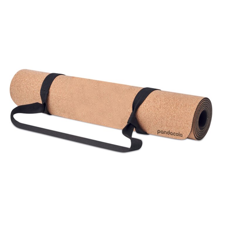 Tapis de yoga personnalisé en liège - Montera | pandacolach