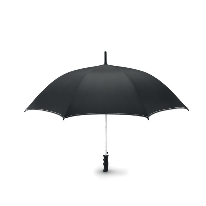 Parapluie tempête personnalisé ouverture automatique manche droit - Skye | pandacolach
