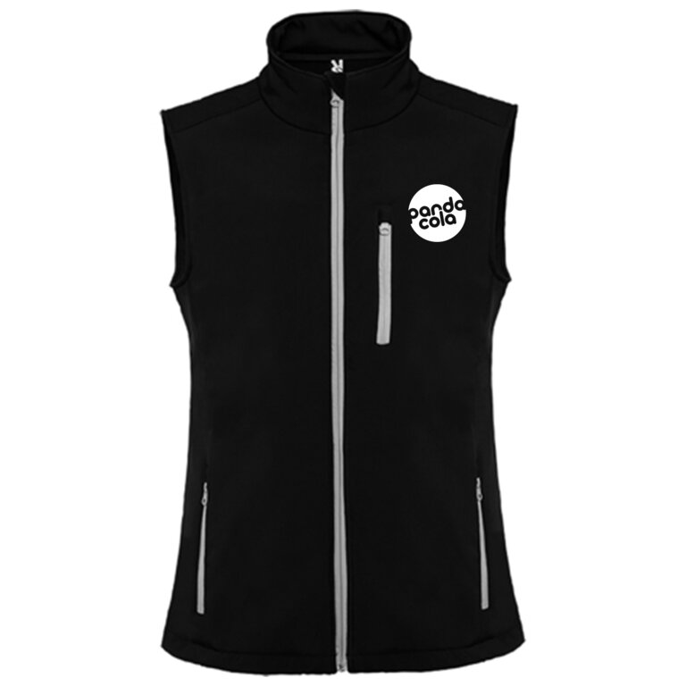 Softshell sans manches personnalisable micropolaire 300 gr/m² - Vegas | pandacolach
