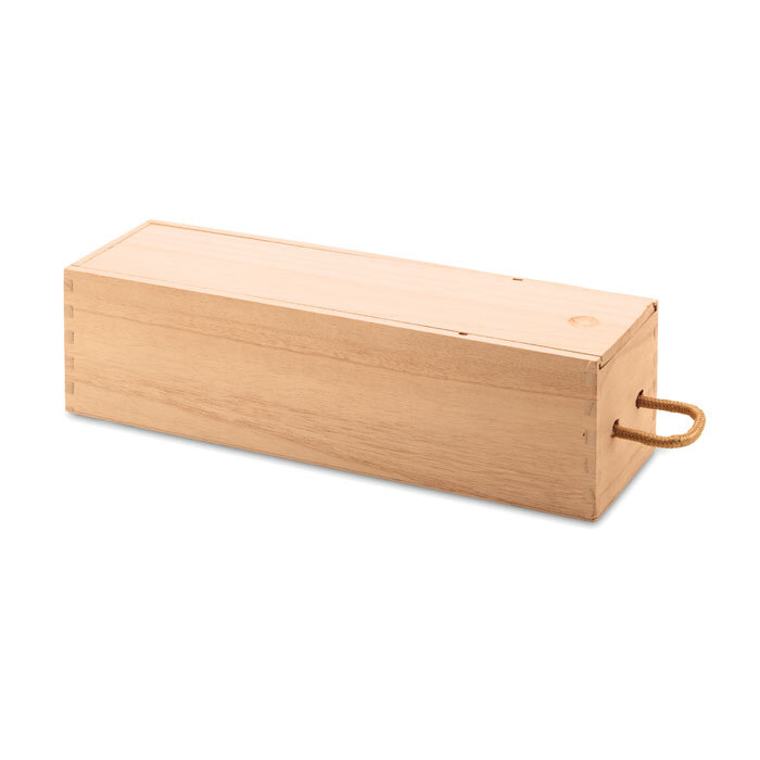 Boîte publicitaire en bois pour bouteille de vin - Vinbox | pandacolach