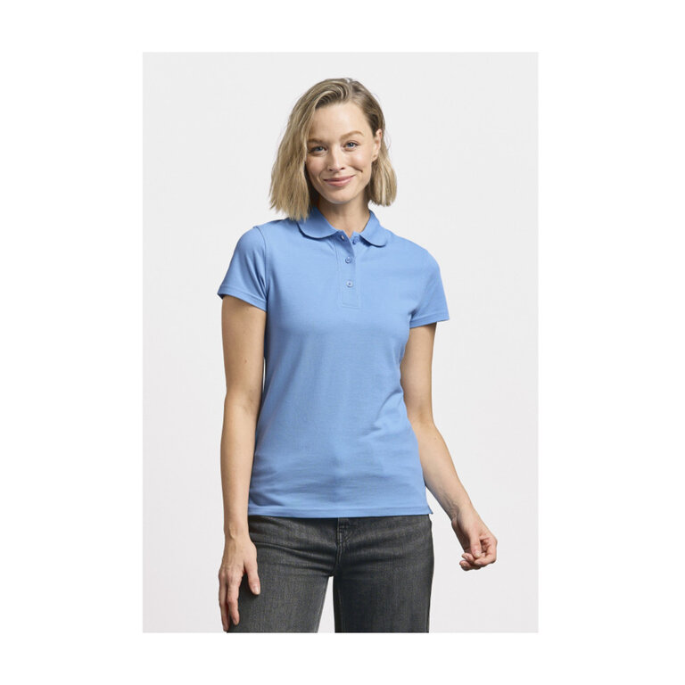 Polo personnalisable à maille piquée en coton 220 gr/m² | PROMODORO® - Vincent Couleur Femme | pandacola