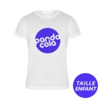 T-shirt de sport publicitaire blanc enfant à manches courtes 135 gr/m² - Nagoya | pandacola - thumb - 1