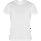 T-shirt de sport publicitaire blanc enfant à manches courtes 135 gr/m² - Nagoya | pandacola - thumb