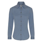 Chemise en jean personnalisée en coton 142 gr/m² | SO DENIM® - Baptiste | pandacolach - thumb
