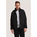 Softshell personnalisée à capuche en polyester recyclé 270T - Falcon 3in1 | pandacola - thumb