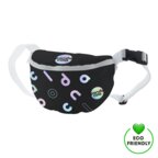 Sac banane personnalisé rPET en sublimation avec compartiment zippé et poche anti RFID - Ossa | pandacolach - thumb - 1