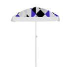 Parasol personnalisé carré en plastique avec lambrequin pans arrondis - Bahamas square | pandacola - thumb - 2