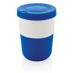 Tasse publicitaire avec prénom éco-responsable 380 ml avec couvercle  - Corlegro Own | pandacola - thumb