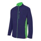 Veste polaire personnalisée bicolore avec détails contrastés 220 gr/m² - Michal | Korntex® | pandacola - thumb