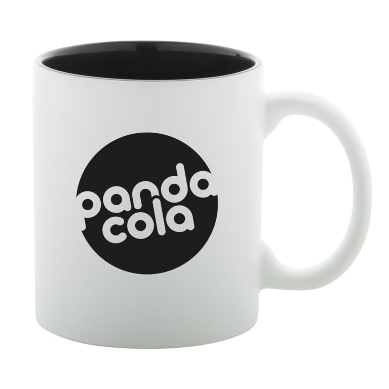 Mug blanc personnalisable depuis l'intérieur en céramique 350 ml - Revery | pandacola