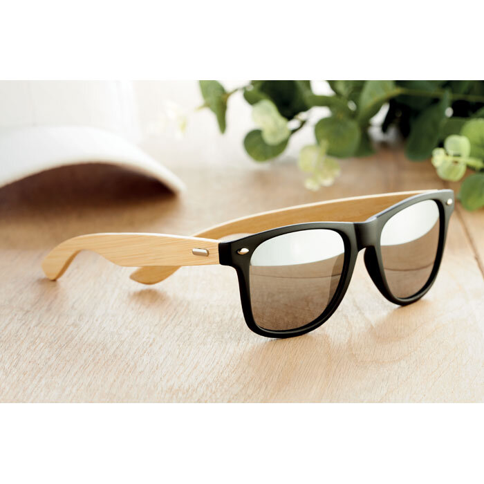 Lunettes de soleil vintage bambou et verres colorés - California Touch | pandacolach - 2