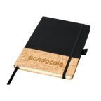 Carnet de notes personnalisable A5 160 pages lignées avec couverture rigide et finition liège - Pad | pandacolach - thumb - 1