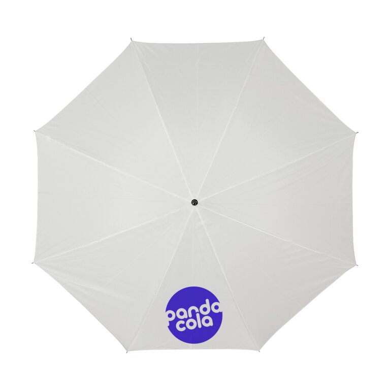 Parapluie automatique personnalisé avec poignée en bois - Rainytwin | pandacolach