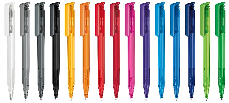 Stylo à bille promotionnel transparent - Super Hit Clear | Senator® | pandacola - 2