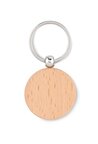 Porte-clés personnalisé en bois rond - Toty Woody | pandacolach - thumb - 1