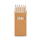 Boîte de 6 crayons de couleur publicitaire - Lab | pandacolach - thumb - 1