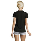Tee-shirt respirant personnalisable de sport couleur femme en mesh polyester 140 gr/m² - Sporty | pandacola - thumb - 2