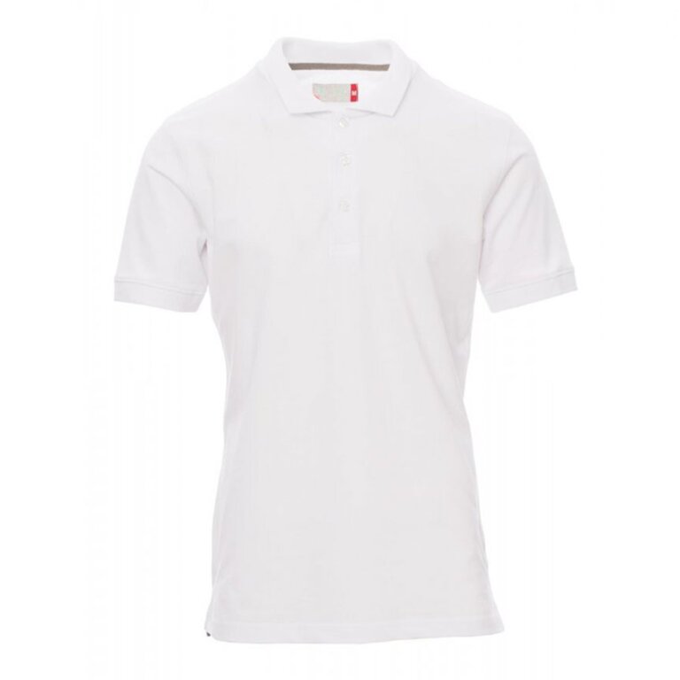 Polo personnalisable homme blanc en coton 200 gr/m² - Gondol White | pandacolach