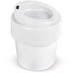 Tasse à café personnalisable à café avec couvercle d'une capacité de 240 ml - Hot | pandacola - thumb