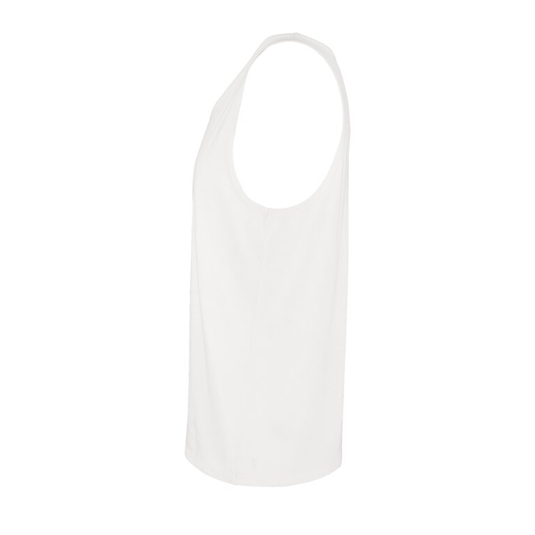 Débardeur personnalisable blanc en coton bio 150 gr/m² - Crusader TT | pandacolach - 2