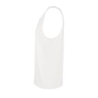 Débardeur personnalisable blanc en coton bio 150 gr/m² - Crusader TT | pandacola - thumb - 2