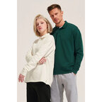Sweat personnalisé unisexe en coton recyclé à col de polo 320 gr/m² - Heritage | pandacola - thumb