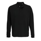 Sweat personnalisé mixte en coton recyclé à col de polo 320 gr/m² - Heritage | pandacolach - thumb - 3
