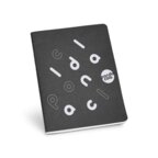 Carnet publicitaire A5 en carton avec 80 pages lignées - Elcy | pandacolach - thumb - 1