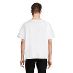 T-shirt personnalisé blanc oversize unisexe en coton recyclé 220 gr/m² - Legacy White | pandacola - thumb - 2