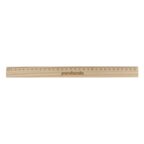 Règle personnalisée 30 cm en bois de pin - Zurmai 30 | pandacolach - thumb - 1