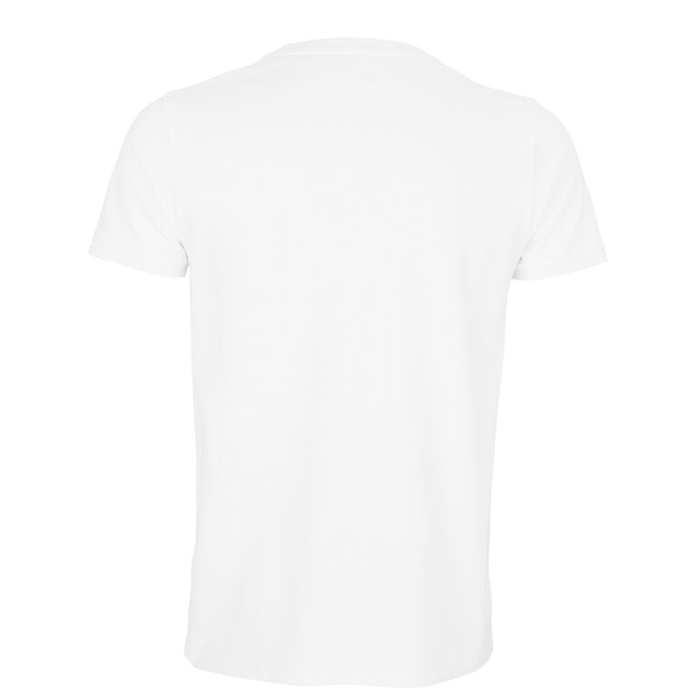 T-shirt unisexe personnalisable en coton pique bio 180 gr/m² | NEOBLU® - Loris White | pandacolach - 1