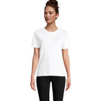 T-shirt unisexe personnalisable en coton pique bio 180 gr/m² | NEOBLU® - Loris White | pandacola - thumb